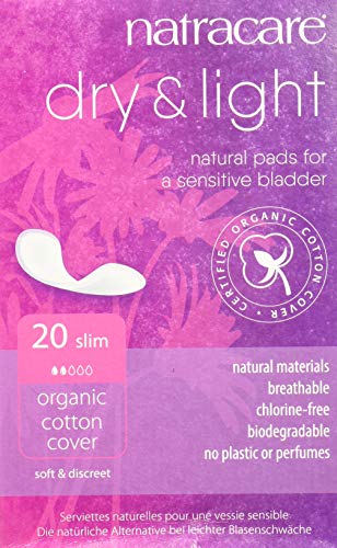 Natracare Dry Light Incontinence Pads 20's