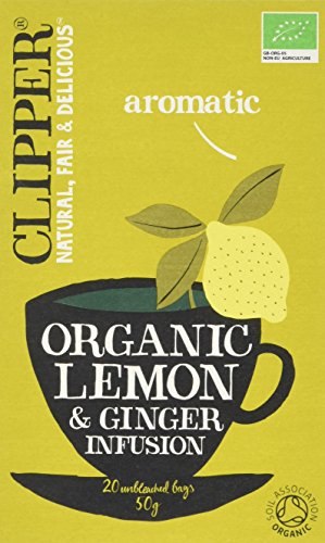 Clipper Lemon & Ginger Tea, 20 Bags