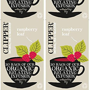 Clipper Organic Raspberry Leaf Tea 20 Bag (Pack of 4)