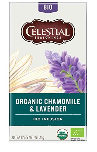 Celestial Seasonings Organic Chamomile & Lavender Tea 20 Bags
