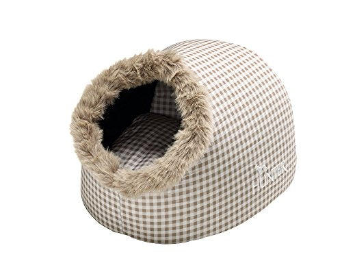 Cat Cave Astana, 38 X 40 X 27 Cm Brown Checked, With Plush | Hunter