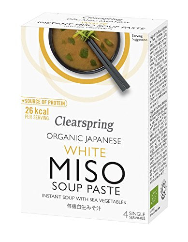 Clearspring | Org Instant White Miso Paste | 5 x 60g