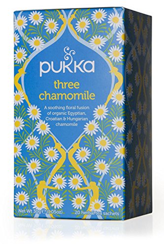 Pukka Three Chamomile 20 Tea Bags (Pack of 4)