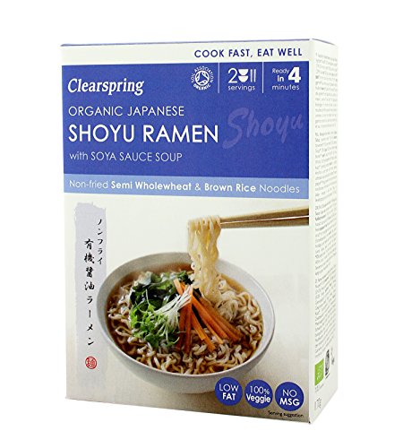 Clearspring | Shoyu Ramen Noodles/Soy Soup | 5 x 170g