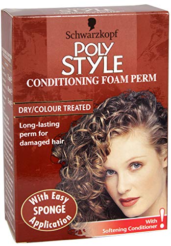 Schwarzkopf Poly Style Conditioning Foam Perm For Dry/Colour Treated Hair