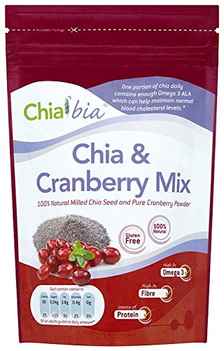 Chia Bia Milled Chia Seed and Cranberry Mix 100 g