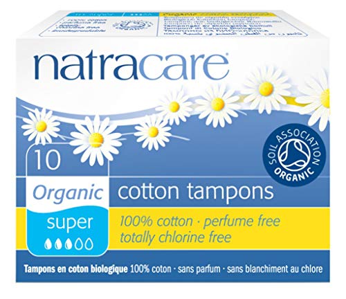Pack of 2 x Natracare Tampons - Super - 10 Pack