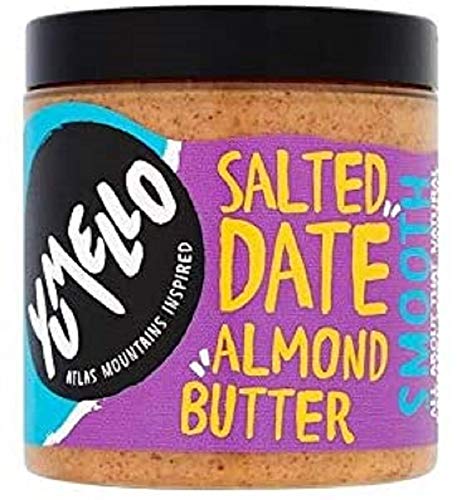 Yumello Smooth Salted Date Almond Butter 230 g, Pack of 1, 97492