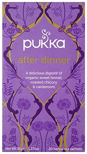 Pukka Organic After Dinner Herbal Tea, 20 sachets