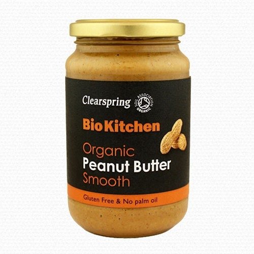 Clearspring Org Peanut Butter Smooth 350g X 4 (Pack of 4)