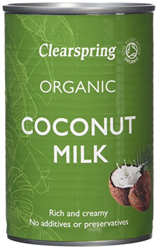 Clearspring Organic Coconut Milk, 400g (Pack of 3)