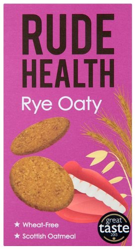 Rude Health | Rye Oaty - Oatmeal & Rye Biscuits | 6 x 200g