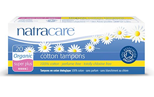Natracare Organic All Cotton Tampons - Super Plus 20