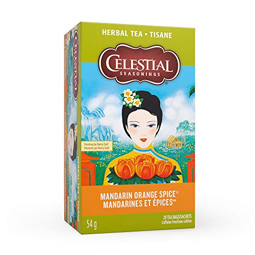 CELESTIAL SEASONINGS - NATURAL Mandarin Orange 47g (PACK OF 6)