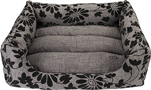 Eden Slumber Bed Small Grey | Gorpets