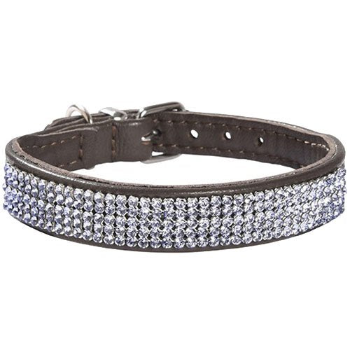 Collar Crystal Princesse Brown 40