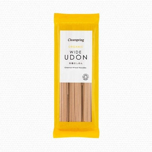 Clearspring Org Japanese Wide Udon Noodles 200g X 5 (Pack of 5)
