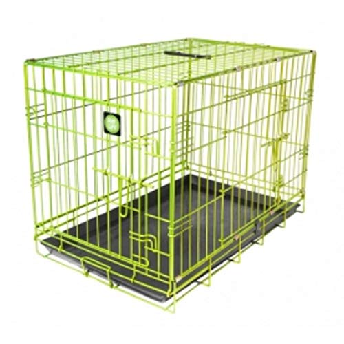 Large Double Door Crate - Green (Case Of 1 ) | James & Steel