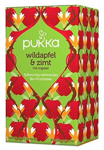 Pukka Herbs Wild Apple & Cinnamon with Gin 20bag X 5 (Pack of 5)