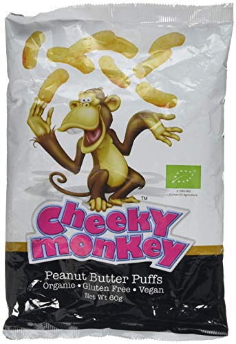 Cheeky Monkey | Organic Peanut Butter Puffs | 1 x 60g