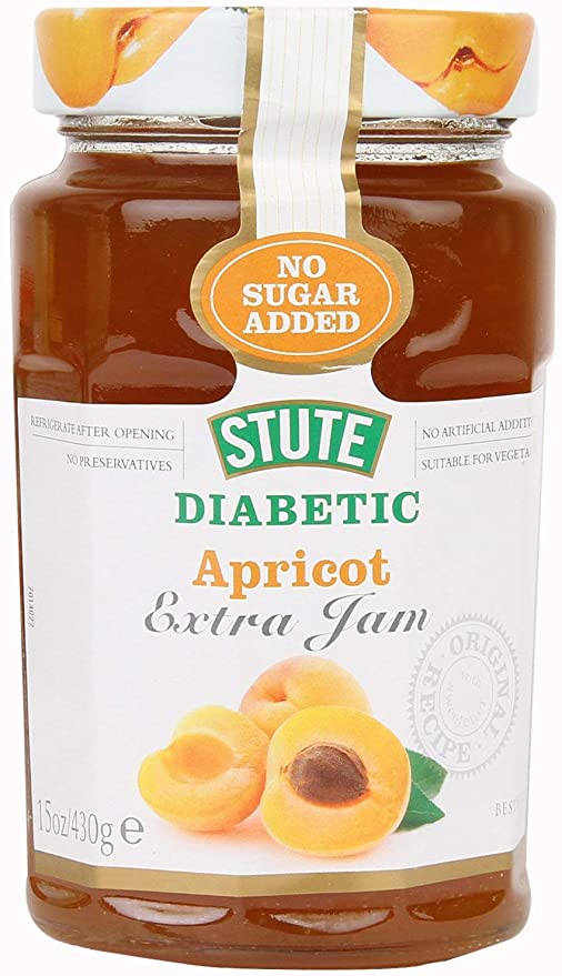 Stute Diabetic Apricot Extra Jam 430g