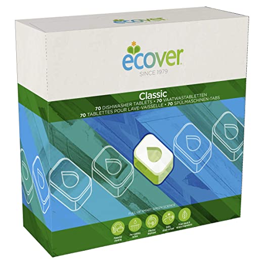 Ecover Classic Dishwasher Tablets Citrus, 70 each