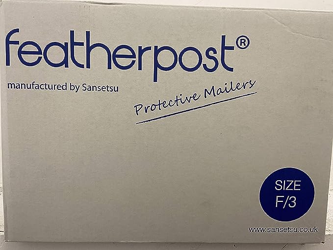 FEATHER POST BUBBLE MAILER REF F/3 - 100 ENVELOPES INTERNAL DIMENSIONS :- 230mm x 335mm