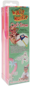 Pepperell Wacky Whirly Craft Straws, 7.75-Inch, Assorted Colors, 100 Per Package