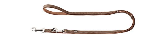 Training Leash Porto, 20/200 Tobacco/Cognac, Leather | Hunter