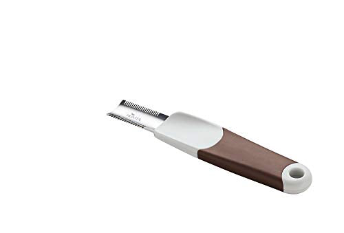 Stripping Knife Spa Curved, Double Coarse And Fine Brown/Grey  Pack Of 3 | Hunter