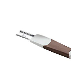 Stripping Knife Spa Curved, Double Coarse And Fine Brown/Grey  Pack Of 3 | Hunter