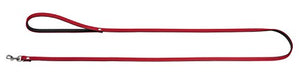 Leash Softie 20/100 Nickel Artificial Leather Red/ Black | Hunter
