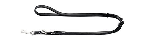 Training Leash Manitoba, 15/200 Black, Leather | Hunter
