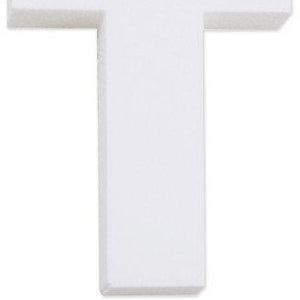 Smoothfoam Cross Crafts Foam for Modeling, 8 by 5 by 1-Inch, White