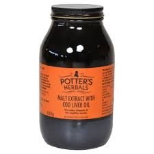 Potters Malt Ex & Cod LOil & Buttersco 650g X 2 (Pack of 2)