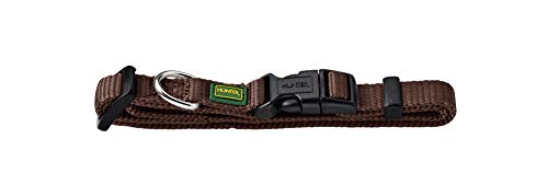 Collar Vario Basic Extra Wide, S/20 Nylon, Brown | Hunter