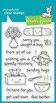 On The Mend Clear Stamps (Lawn Fawn)