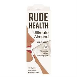 Rude Health Organic Ultimate Almond Milk 1000ml X 4 (Pack of 4)