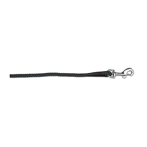 Ancol Nylon Rope Lead Black 1.07mx12mm