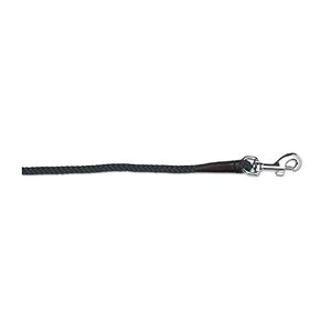 Ancol Nylon Rope Lead Black 1.07mx12mm