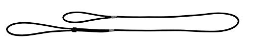 Show Leash 4 Mm, Round Genuine Cow Leather Black | Hunter