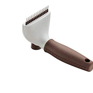 Detangling Curry Comb Spa Self-Cleaning, Small Brown/Grey  Pack Of 3 | Hunter