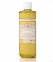 Dr. Bronner'S Pure Castile Soap - Fair Trade And Organic - Liquid - 18 In 1 Hemp - Citrus Orange - 16 Oz