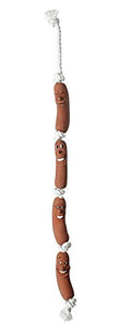 Dog Toy Sausages Brown, Approx. 50 Cm  Pack Of 3 | Hunter