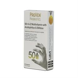Proven 50 + A-Z 30 capsule X 2 (Pack of 2)