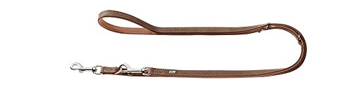 Training Leash Porto, 15/200 Tobacco/Cognac, Leather | Hunter