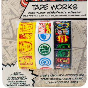 Sandylion Marvel Classic 3 Pack Decorative Washi Tape