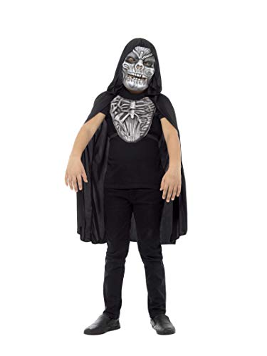 Smiffys 45127 Grim Reaper Kit, Child, White, One Size