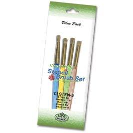 Royal Cl Stencil Brush Set 1114Sm,1113 1/4 11 - Clsten-5 - Single