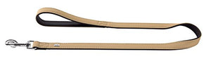 Leash Softie 15/110 Nickel Artificial Leather Tan/ Black | Hunter